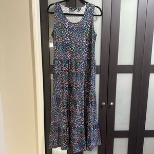 Lands' End Floral Patterned Dress